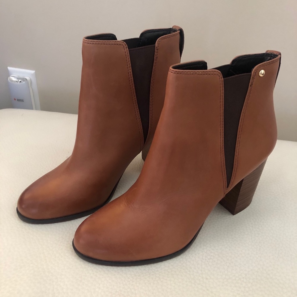 Tan Booties